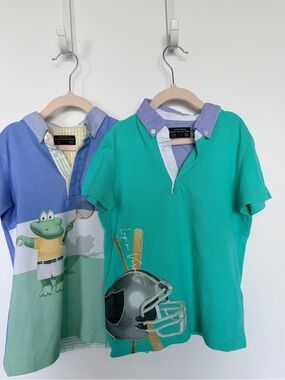 Two Preppy Boys Polos, Done the European Way